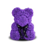 Медведь из фиолетовых