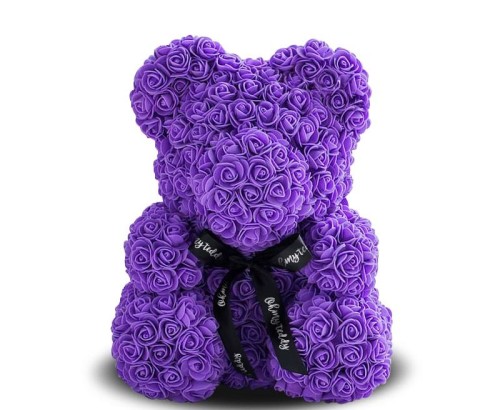 Медведь из фиолетовых